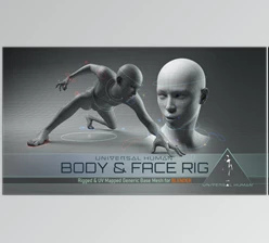 Gumroad - Download Chris Jones - Universal Human Body & Face Rig v3.1.0