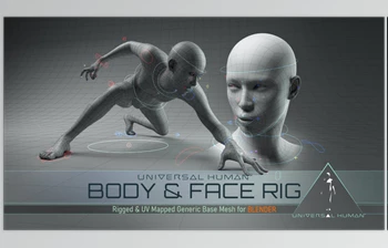 Gumroad - Download Chris Jones - Universal Human Body & <span class='badge badge-warning'>Face</span> Rig v3.1.0