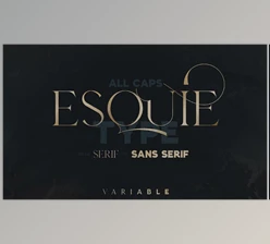Download Esquie - from serif to sans typeface (Creative Market 291481335)