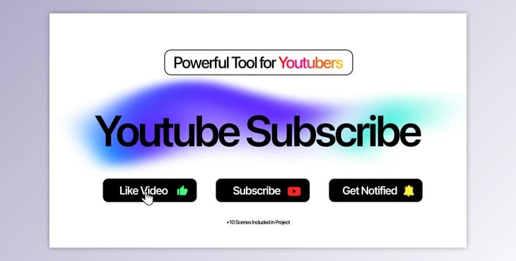 Download YouTube Subscribe - Premiere Pro (Videohive 58241292) - PR Project