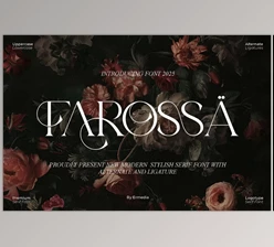 Download Farossa Modern Elegant Serif Font (Creative Market 291529528)
