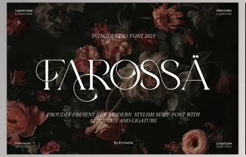 Download Farossa Modern Elegant Serif <span class='badge badge-warning'>Font</span> (Creative Market 291529528)