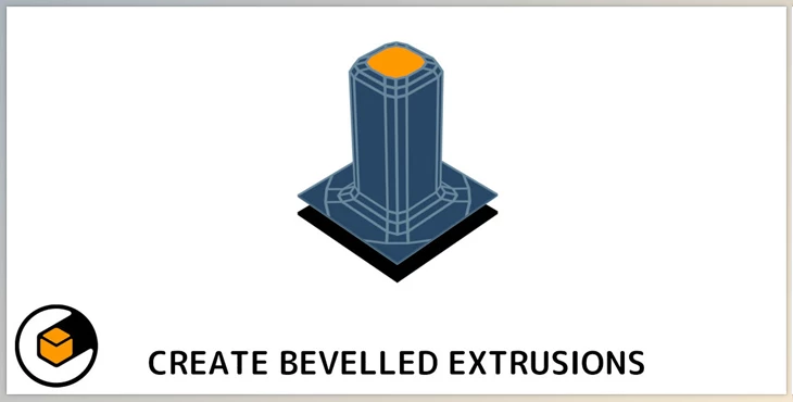 Blender - Download Bevelled Extrude v1.6.2