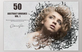 Filtergrade - Download 50 Abstract <span class='badge badge-warning'>Brushes</span> – Vol. 1