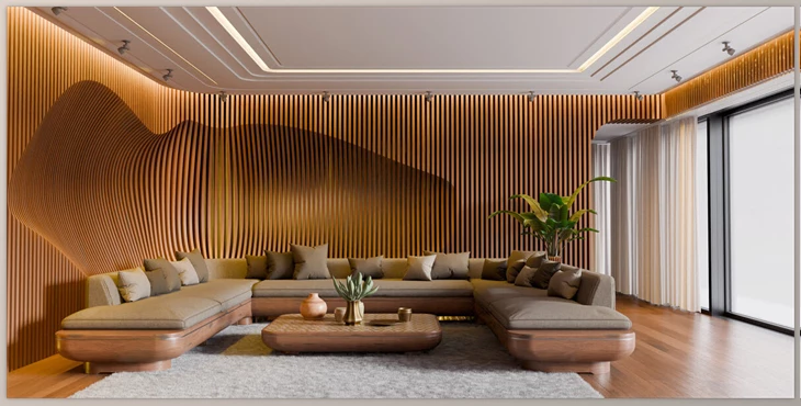 Blender - Download  Modern Organic Living Room