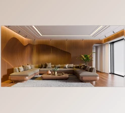 Blender - Download  Modern Organic Living Room