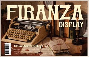 Download Firanza <span class='badge badge-warning'>Display</span> - Classic Serif <span class='badge badge-warning'>Font</span> (Creative market 291534673)