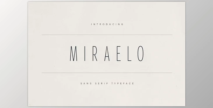Download MIRALEO - Elegant Modern Sans Serif (Creative Market 291517242)