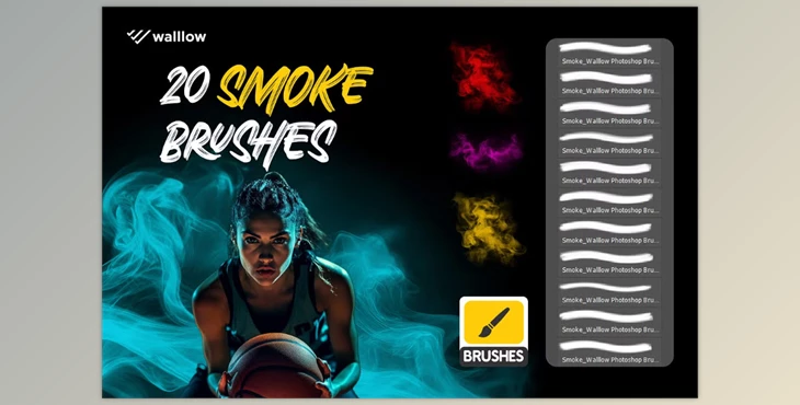 Download Realistic smoke photoshop brushes (Creative Market 291369091)
