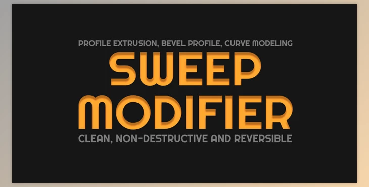cgtrader - Download Sweep Modifier Addon for Blender v2.0.2