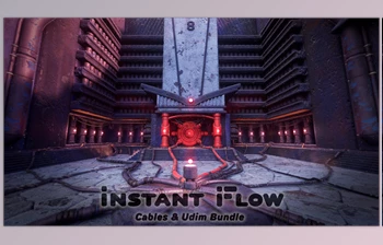 <span class='badge badge-warning'>Blender</span> - Download InstantFlow : Cables & Udim Bundle v1.0