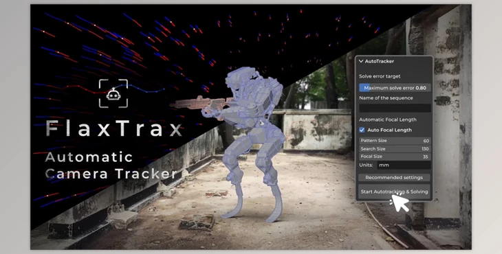 Blender - Download Flaxtrax - Automated Camera Tracking v1.7.1