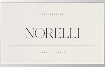Download Norelli - A <span class='badge badge-warning'>Modern</span> Serif Typeface (Creative Market 291543335)