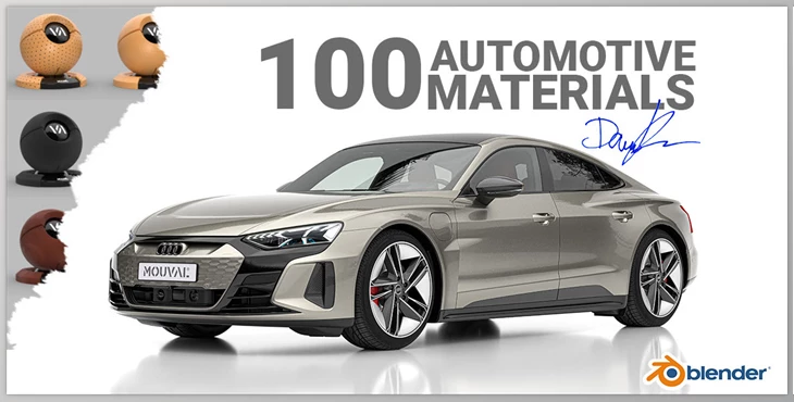 Blender - Download MAML | MOUVAL Automotive Material Library