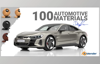 <span class='badge badge-warning'>Blender</span> - Download MAML | MOUVAL Automotive Material Library