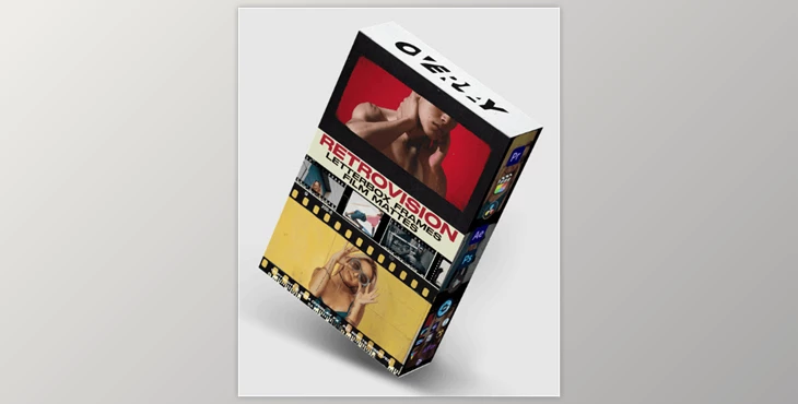 OverlayFX - Download Retrovision - Letterbox Frames & Film Mattes Collection