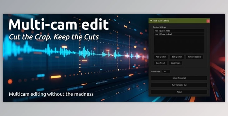 Aescripts - Download Multi-Cam Edit Pro for After Effects v1.0