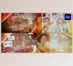 Download Vintage Photo Slides for After Effects (Videohive 58479619) - AE Project