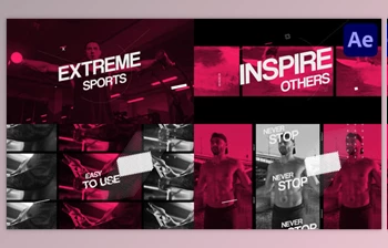 Download Extreme Sport Slides for <span class='badge badge-warning'>After</span> <span class='badge badge-warning'>Effects</span> (Videohive 58479876) - AE Project