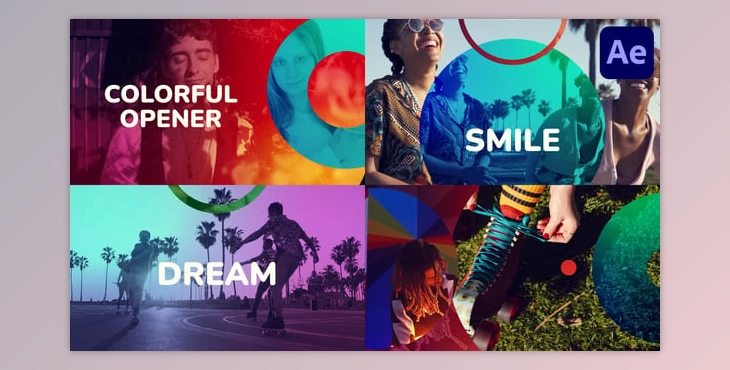 Download Colorful Opener for After Effects (Videohive 58354553) - AE Project