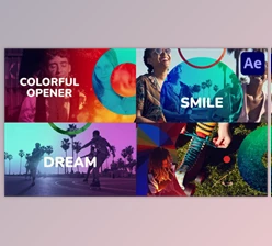 Download Colorful Opener for After Effects (Videohive 58354553) - AE Project