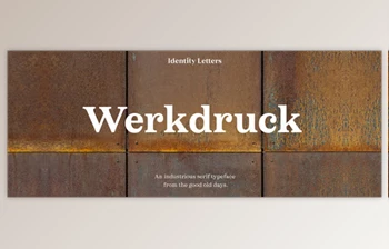 MyFonts - Download Werkdruck <span class='badge badge-warning'>Font</span> Family 18xOTF