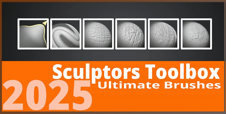 Blender - Download  Sculptors Toolbox - Ultimate Brushes | Ultimate Collection