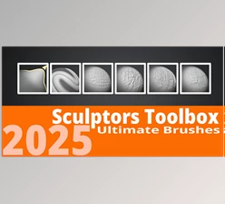 Blender - Download  Sculptors Toolbox - Ultimate Brushes | Ultimate Collection