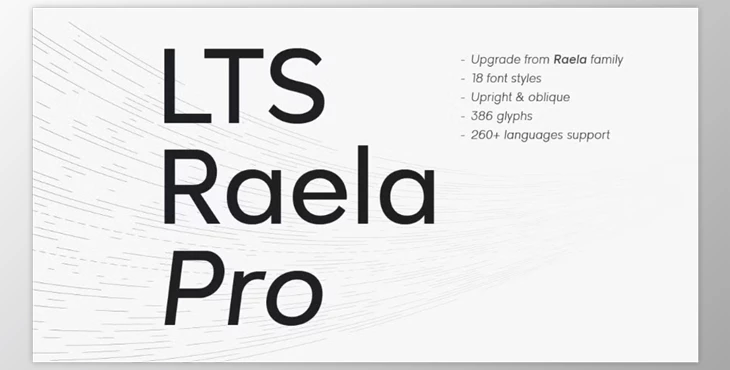 Download Raela Pro a Geometric Sans Family (Creative Market 290955205)