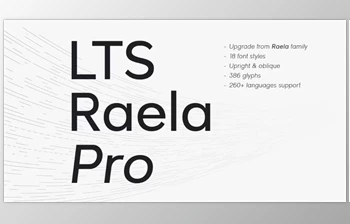 Download Raela Pro a <span class='badge badge-warning'>Geometric</span> Sans Family (Creative Market 290955205)
