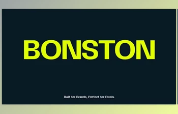 Download Bonston <span class='badge badge-warning'>Display</span> Typeface (Creative Market 291553368)