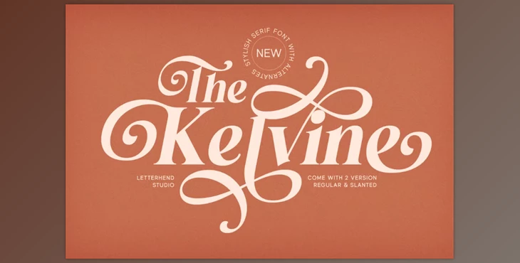 Download The Kelvine Font (Creative Market 291569557)