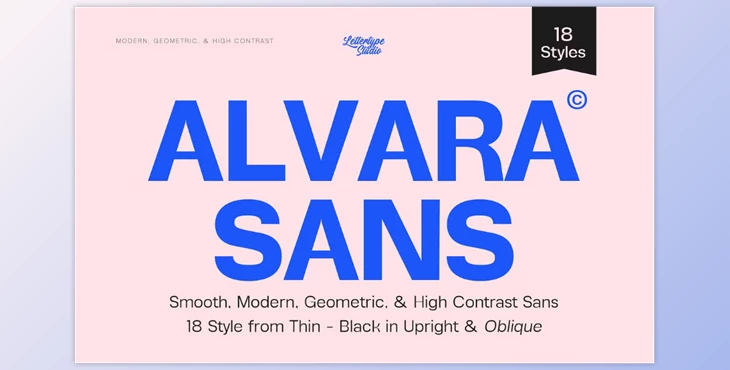 Download Alvara Sans Family (Creative Market 291563593)