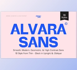 Download Alvara Sans Family (Creative Market 291563593)