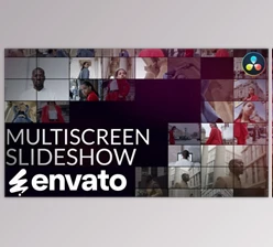 Download Multiscreen Slideshow for DaVinci Resolve (Videohive 58573498)