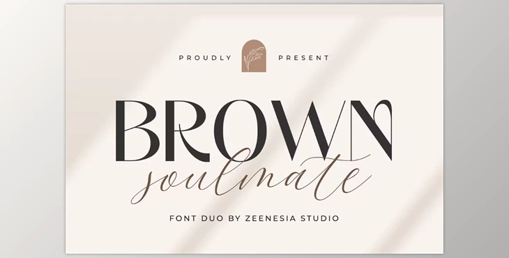 Download Brown Soulmate – A Charming Font Duo (Creative Market 291560883)