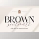 Download Brown Soulmate – A Charming Font Duo (Creative Market 291560883)