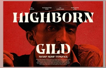 Download Highborn Gild - Sharp <span class='badge badge-warning'>Blackletter</span> (Creative Market 291555957)