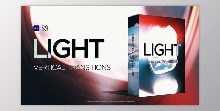 Download Vertical Light Transitions - TikTok, Reels, Shorts, Stories (Videohive 58642216)