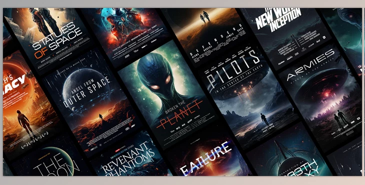 Pixflow - Download Science Fiction Movie Posters