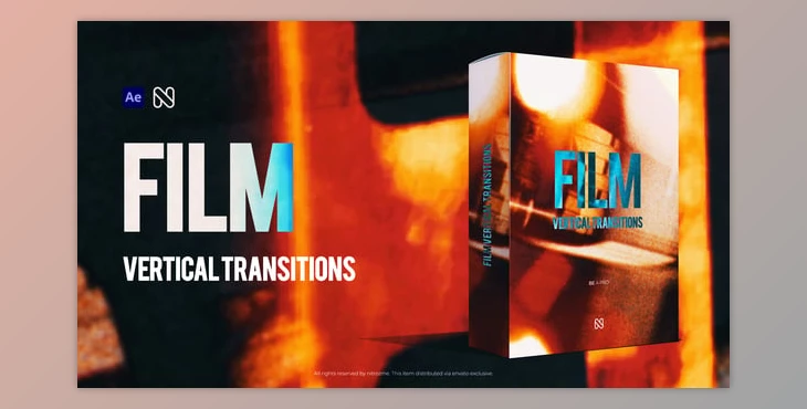 Download Vertical Film Transitions – TikTok, Reels, Shorts, Stories (Videohive 58642203) - AE Project