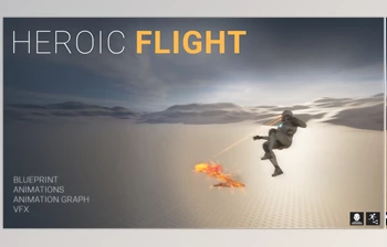 UE <span class='badge badge-warning'>Model</span> Download Heroic Flight (For 5.3+)