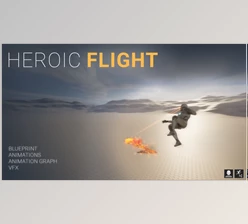 UE Model Download Heroic Flight (For 5.3+)