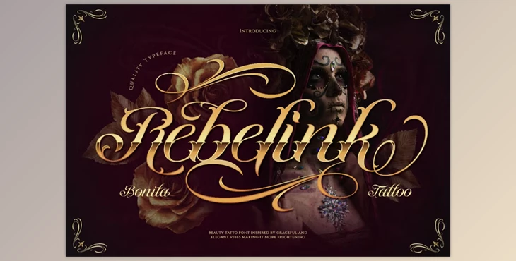 Download Rebelink Font (Creative Market 291582327)