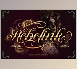 Download Rebelink Font (Creative Market 291582327)