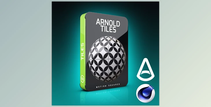 Motion Squared - Download Arnold Tile Materials for Cinema 4D