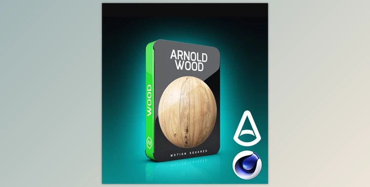 Motion Squared - Download Arnold Wood Materials for Cinema 4D