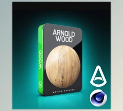 Motion Squared - Download Arnold Wood Materials for Cinema 4D