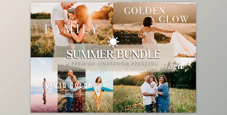 City Turtles Presets - Download SUMMER BUNDLE Lightroom Presets
