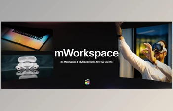 <span class='badge badge-warning'>MotionVFX</span> - Download mWorkspace for FinalCut